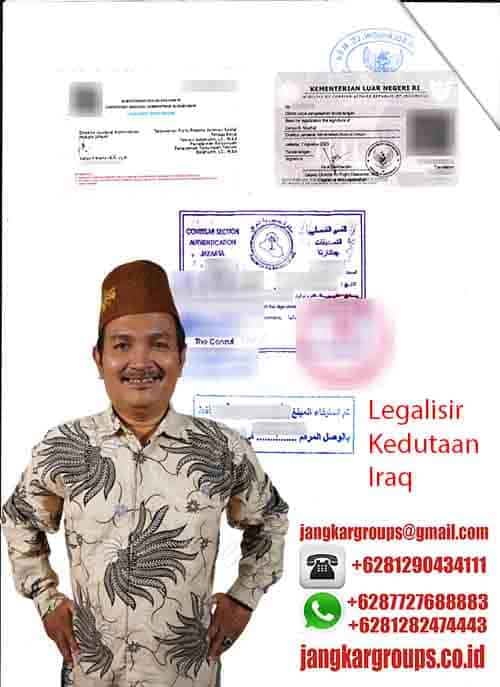 Contoh Legalisir Kedutaan Iraq | Legalisir Terjemah Arab Jamsostek