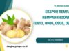 Ekspor Rempah-Rempah Indonesia (0910, 0909, 0908, 0906)