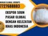 Ekspor Soun Pasar Global dengan Kelezatan Khas Indonesia