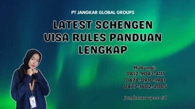 Latest Schengen Visa Rules Panduan Lengkap
