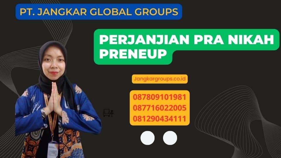 Perjanjian Pra Nikah Preneup