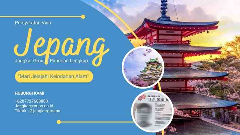 Persyaratan Visa Jepang Jangkar Groups