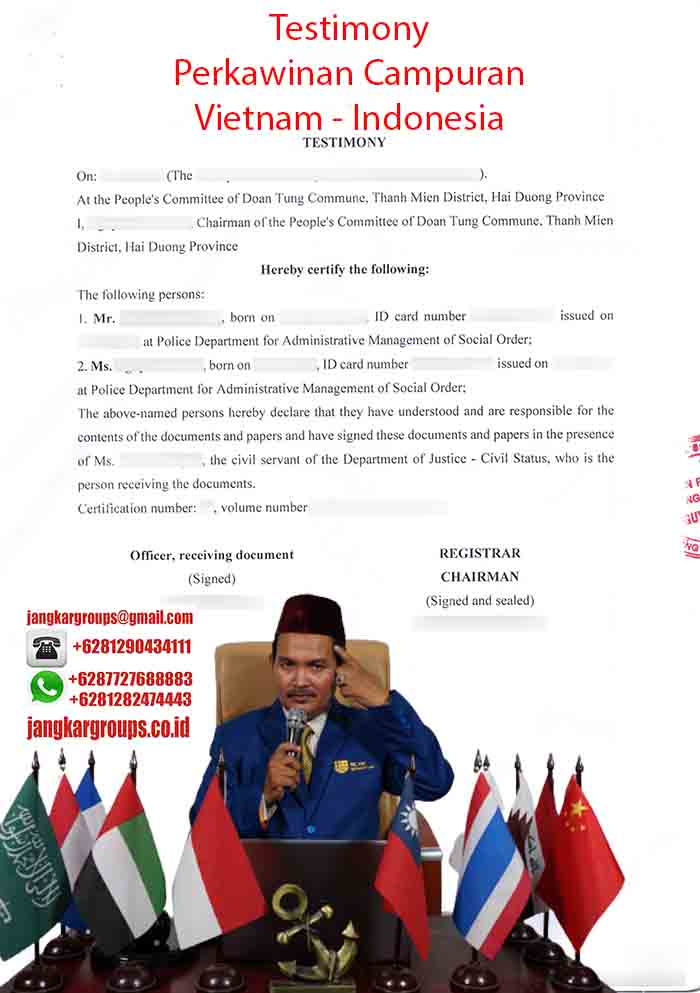 Testimony Perkawinan Campuran Vietnam