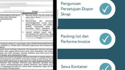Ekspor Skrap Logam Prosedur, Persyaratan dan Manfaat
