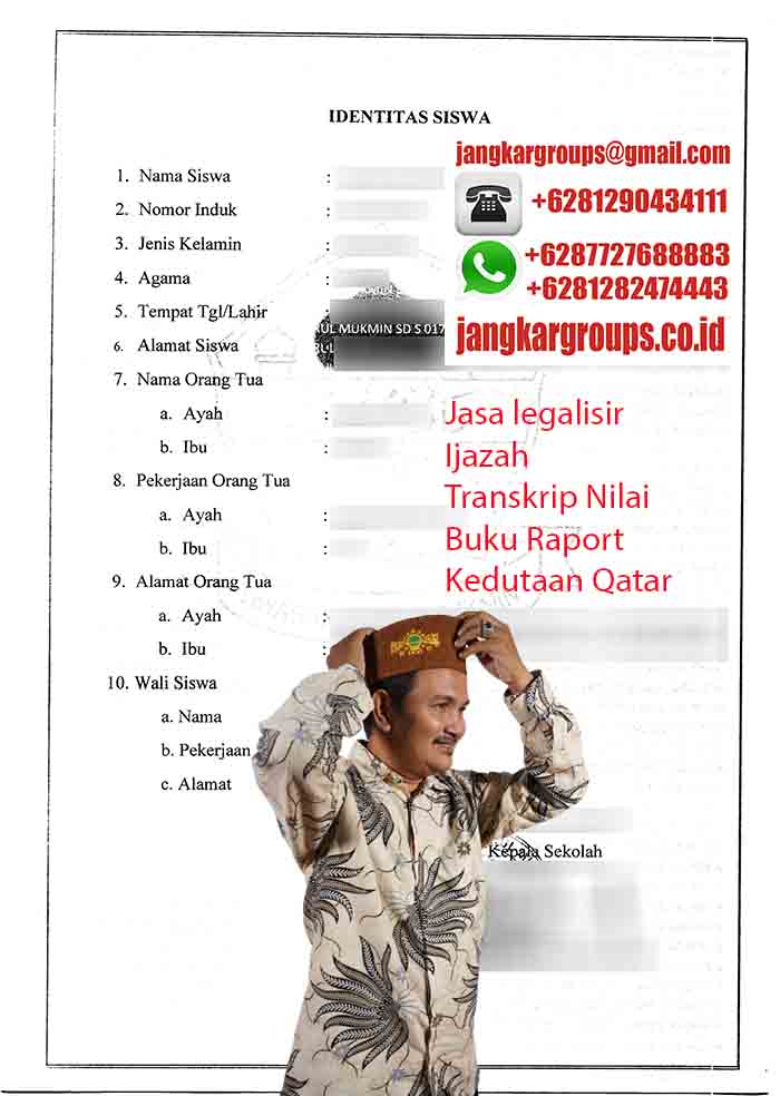 Jasa Legalisir Buku Rapor Qatar2