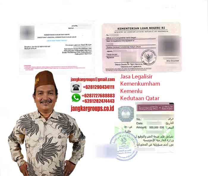 Jasa Legalisir Buku Rapor Qatar4