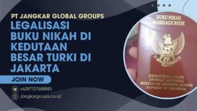 Legalisasi buku nikah di Kedutaan Besar Turki di Jakarta