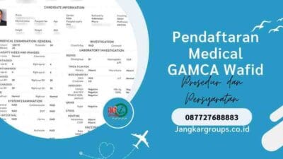 Pendaftaran Medical GAMCA Wafid Prosedur dan Persyaratan