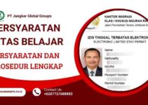 Persyaratan Kitas Belajar Persyaratan dan Prosedur Lengkap