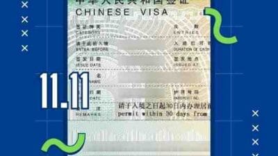 Pembuatan Visa ke China Persyaratan, Prosedur, dan Biaya