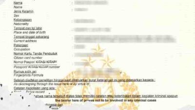 Persyaratan SKCK Untuk WNA Warga Negara Asing di Indonesia