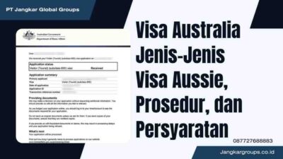 Visa Australia Jenis-Jenis Visa Aussie, Prosedur, dan Persyaratan