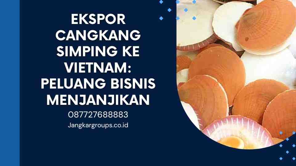Ekspor Cangkang Simping ke Vietnam Peluang Bisnis Menjanjikan
