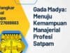 Gada Madya Menuju Kemampuan Manajerial Profesi Satpam