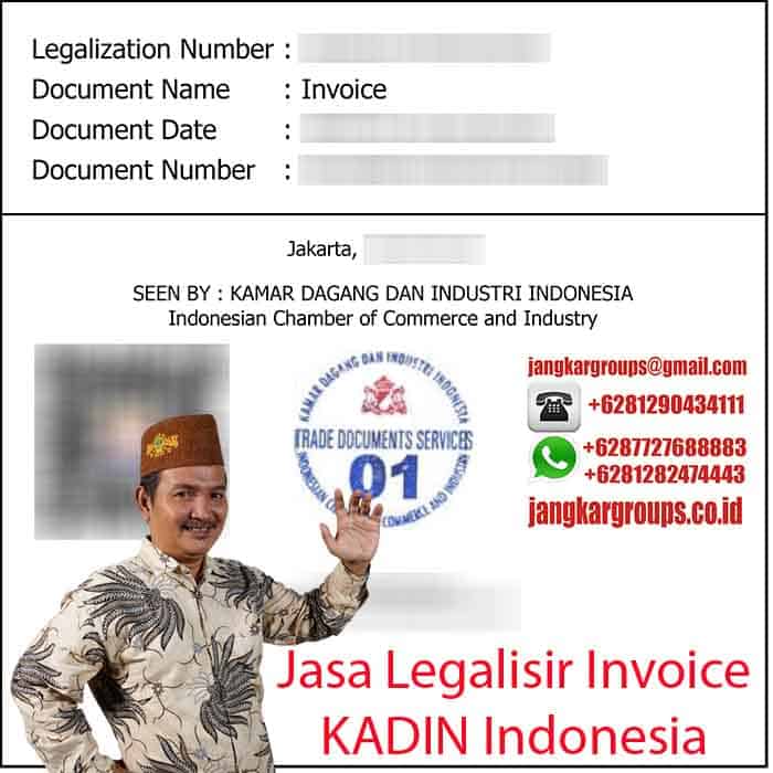 Jasa Legalisir Invoice Kadin