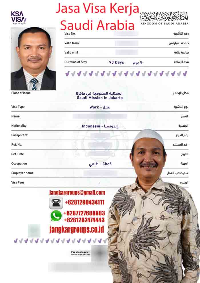 Jasa Visa Kerja Saudi