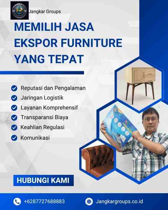 Memilih Jasa Ekspor Furniture yang Tepat