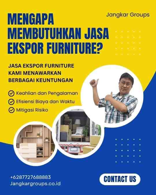 Mengapa Membutuhkan Jasa Ekspor Furniture