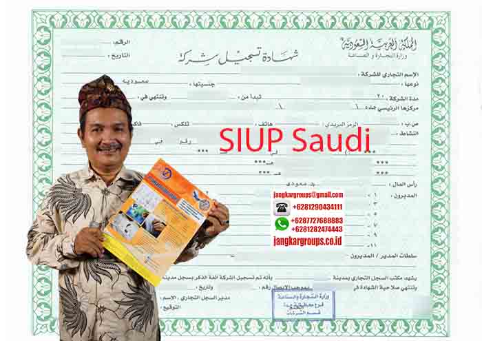 Contoh Siup Saudi