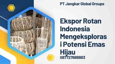 Ekspor Rotan Indonesia Mengeksplorasi Potensi Emas Hijau