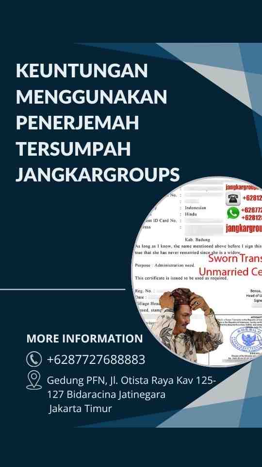 Keuntungan Menggunakan Penerjemah Tersumpah Jangkargroups