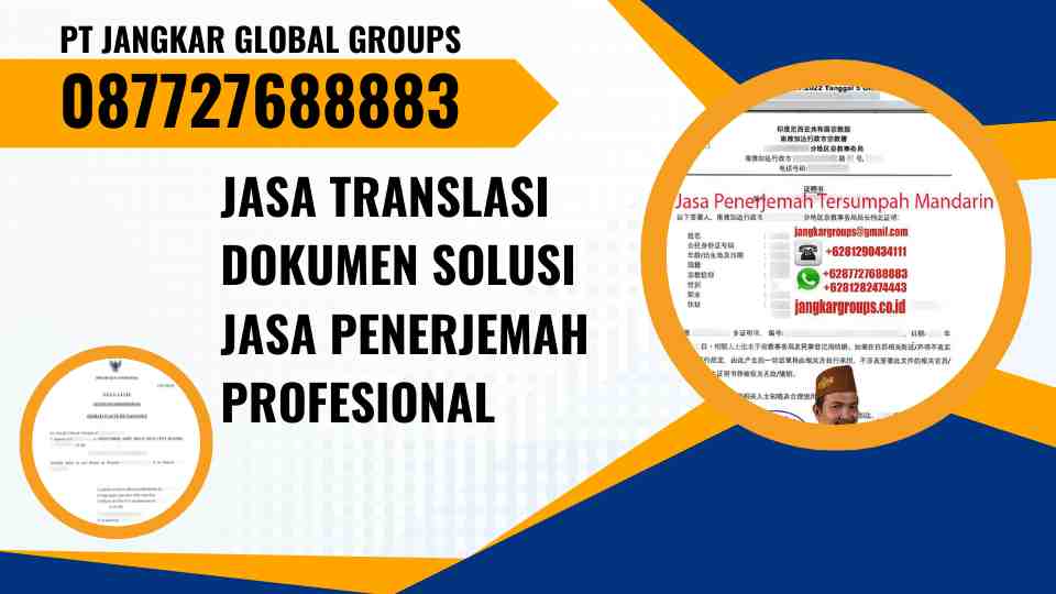 Jasa Translasi Dokumen Solusi Jasa Penerjemah Profesional