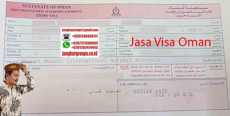 Jasa visa oman