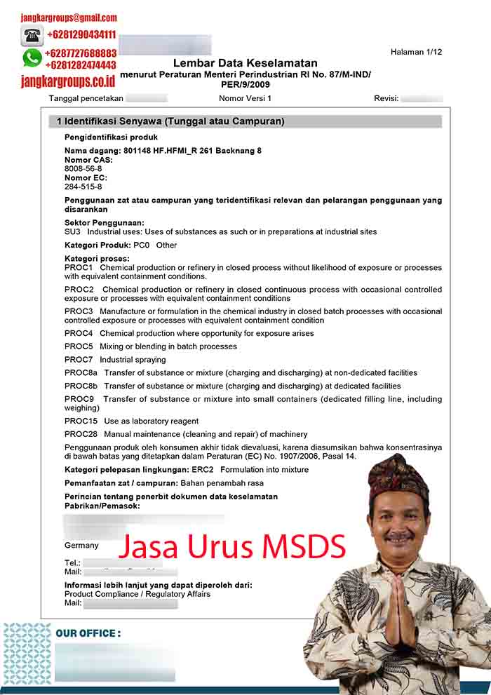 Contoh MSDS Lembar Data Keselamatan2