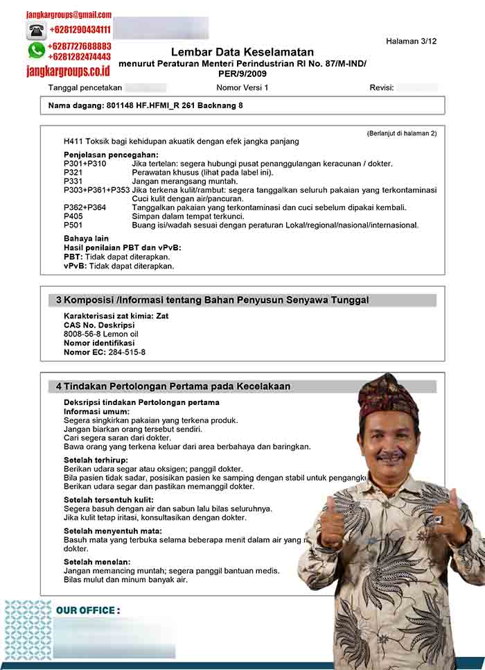 Contoh MSDS Lembar Data Keselamatan3