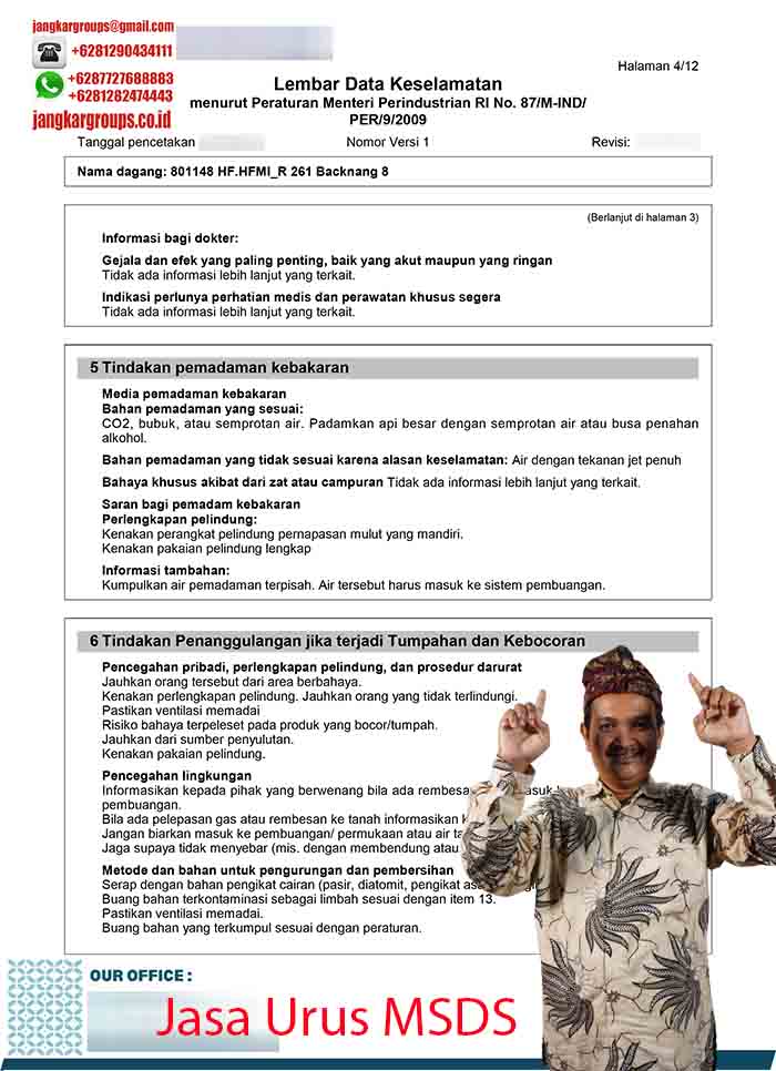 Contoh MSDS Lembar Data Keselamatan4