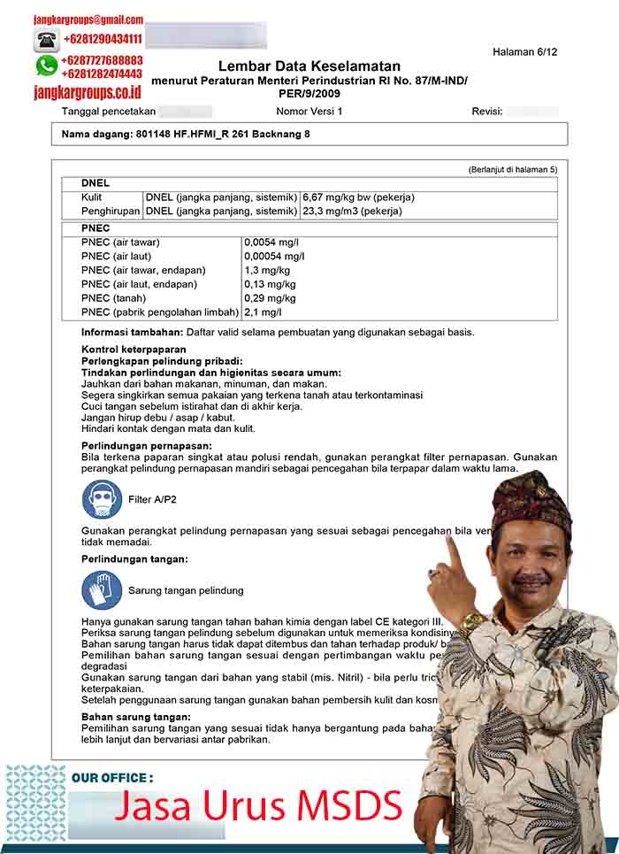 Contoh MSDS Lembar Data Keselamatan5