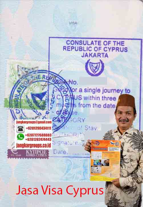Contoh Visa Cyprus