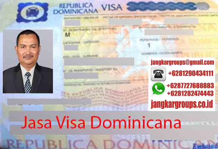 Contoh Visa Dominicana