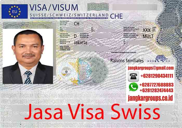 Contoh Visa Swiss
