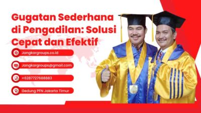 Gugatan Sederhana di Pengadilan Solusi Cepat dan Efektif