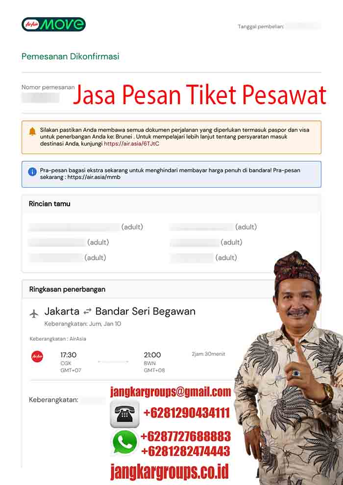 Jasa Pesan Tiket Pesawat