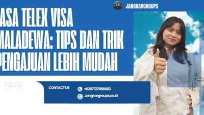 Jasa Telex Visa Maladewa: Tips dan Trik Pengajuan Lebih Mudah