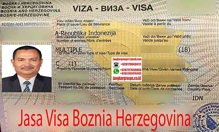 Jasa Visa Bosnia Herzegovina