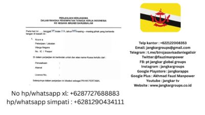 peluang kerja penjanjian