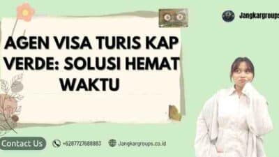 Agen Visa Turis Kap Verde: Solusi Hemat Waktu
