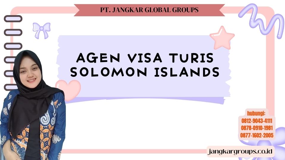 Agen Visa Turis Solomon Islands