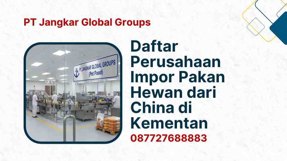 Daftar Perusahaan Impor Pakan Hewan dari China di Kementan