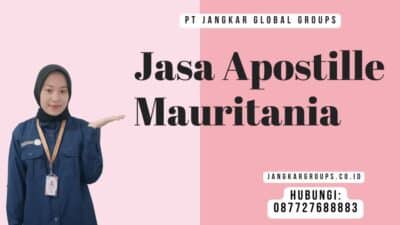Jasa Apostille Mauritania