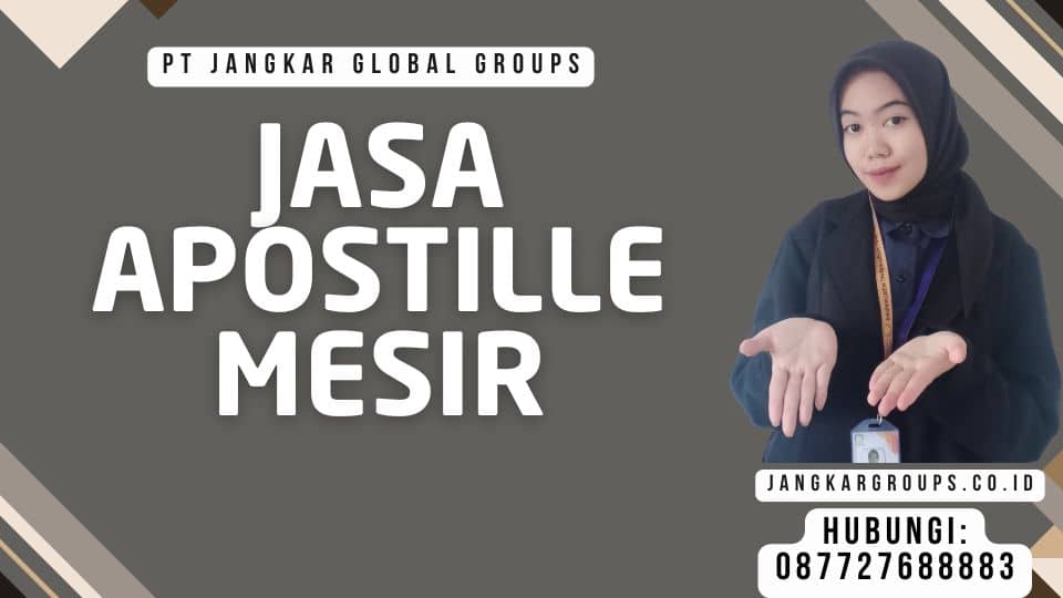 Jasa Apostille Mesir