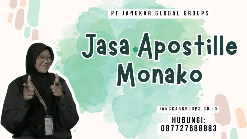 Jasa Apostille Monako
