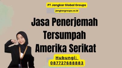 Jasa Penerjemah Tersumpah Amerika Serikat