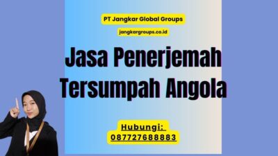 Jasa Penerjemah Tersumpah Angola