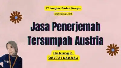 Jasa Penerjemah Tersumpah Austria
