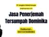 Jasa Penerjemah Tersumpah Dominika