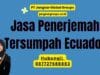 Jasa Penerjemah Tersumpah Ecuador